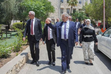 محاضرة لرئيس ترك بارتر الدولية محمد شيمشيك في جامعة القدس حول الاقتصاد الجديد والاتحاد التجاري الإسلامي